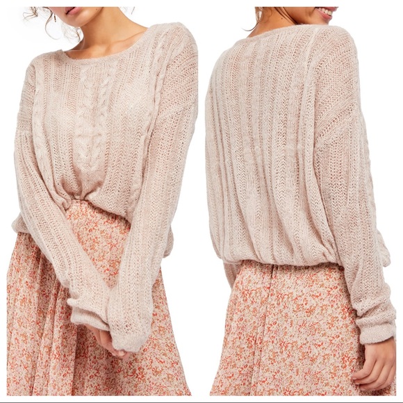 Free People Sweaters - NWT Free People Angel Soft Pullover in Frappuccino